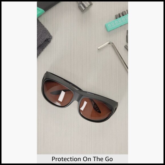 Polarized Fit Over Sunglasses with UV Protection, Scratch Resistant main image 5